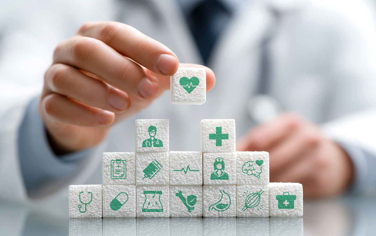 植牙流程示意圖